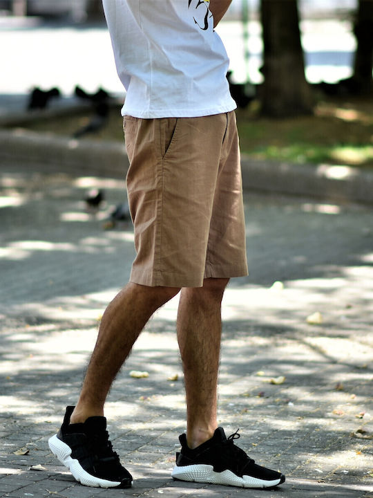 Ανδρική Βερμούδα Chino Καφέ