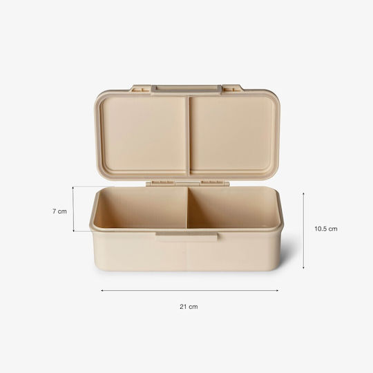 Citron Recipient pentru copii din plastic Bej