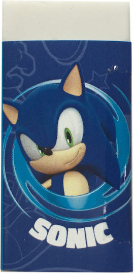 Gim Sonic Kids Stationery Set with Pencil, Sharpener, Eraser, Pen, Ruler and Pencil Holder 6pcs