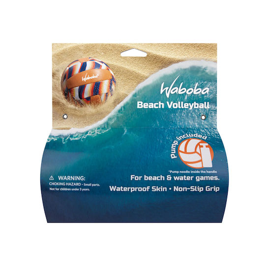Waboba VOLLEYBALL Μπάλα Θαλάσσης για Volley σε Μπλε Χρώμα 21.4 εκ.