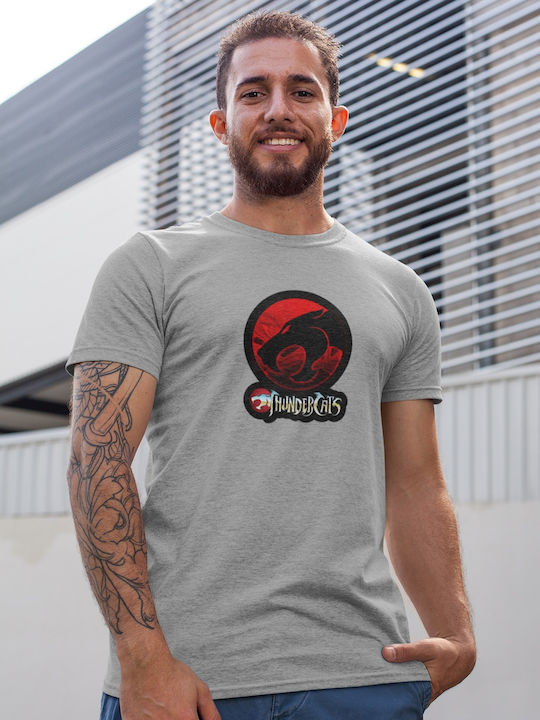Softworld T-shirt Thundercats Logo σε Γκρι χρώμα