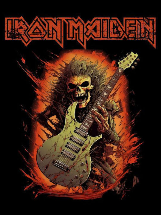 TKT Блуза с качулка Iron Maiden Сив TKT Блуза с качулка Iron Maiden Сив