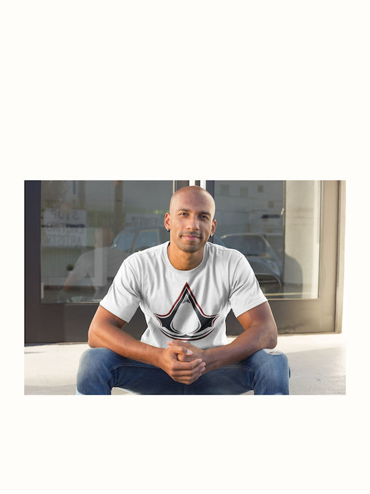 Softworld T-shirt Assassin's Creed Logo σε Λευκό χρώμα