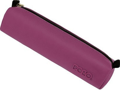 Polo Pencil Case Barrel with 1 Compartment Purple