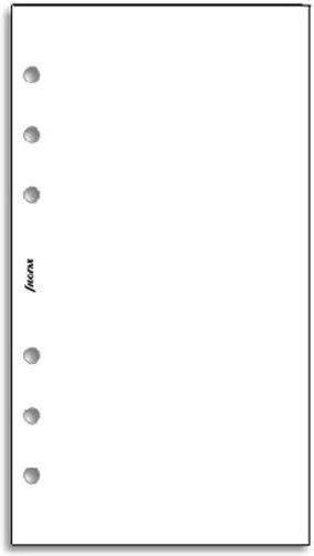 Filofax Personal Резервна част за дневник Бяло 9.5x17.1см.