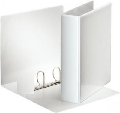 Exas Paper Clipboard with 2 Rings White 1pcs