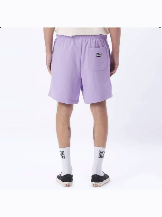 Obey Men's Athletic Shorts Purple