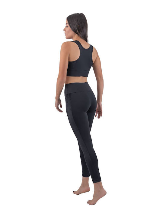 My Wrap Women's Long Legging High Waisted Black