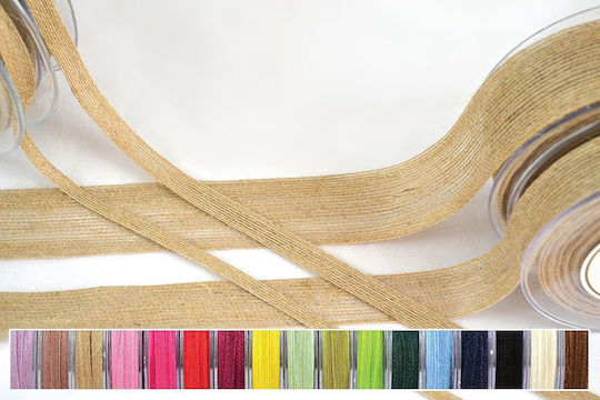 Kappa Decor Burlap Ribbon Green 23mm 9m 1pcs