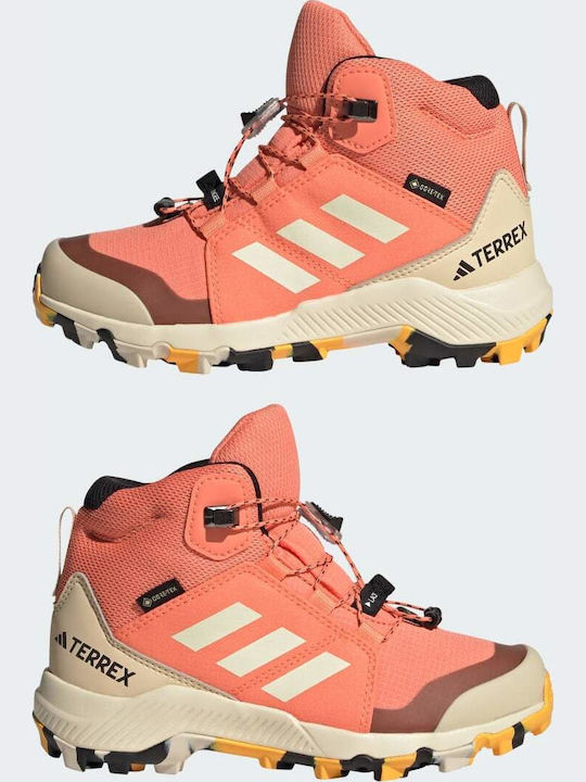 Kinder Wanderschuhe Mid Wasserdicht Koralle ->