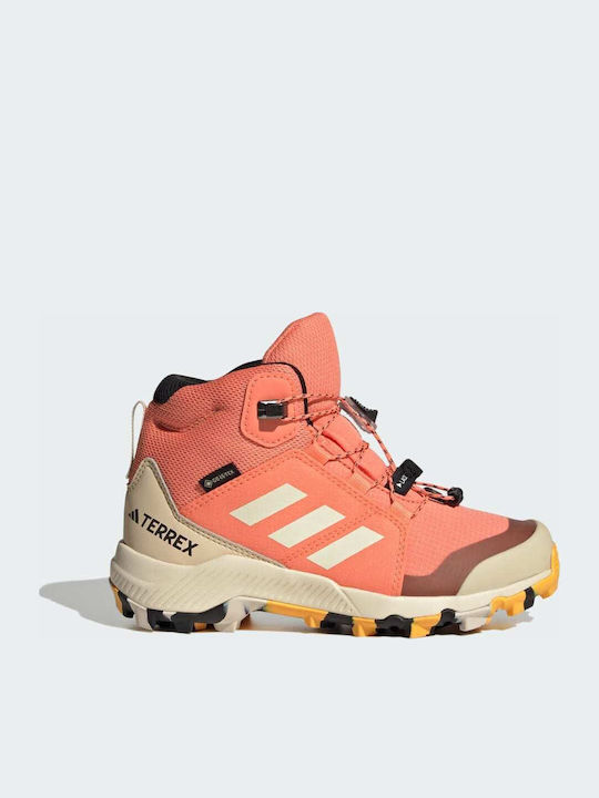 Kinder Wanderschuhe Mid Wasserdicht Koralle ->