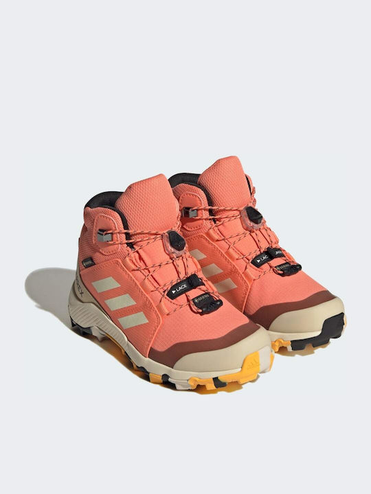 Kinder Wanderschuhe Mid Wasserdicht Koralle ->