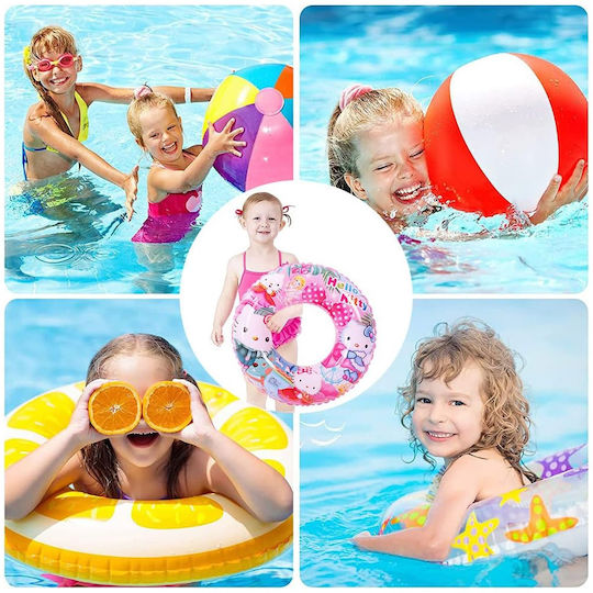 Kids' Swim Ring 60cm Pink