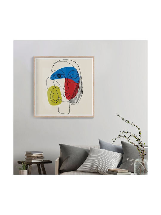 Walls Poster 80x80cm