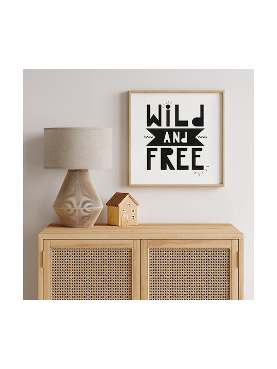 Walls Poster 90x90cm