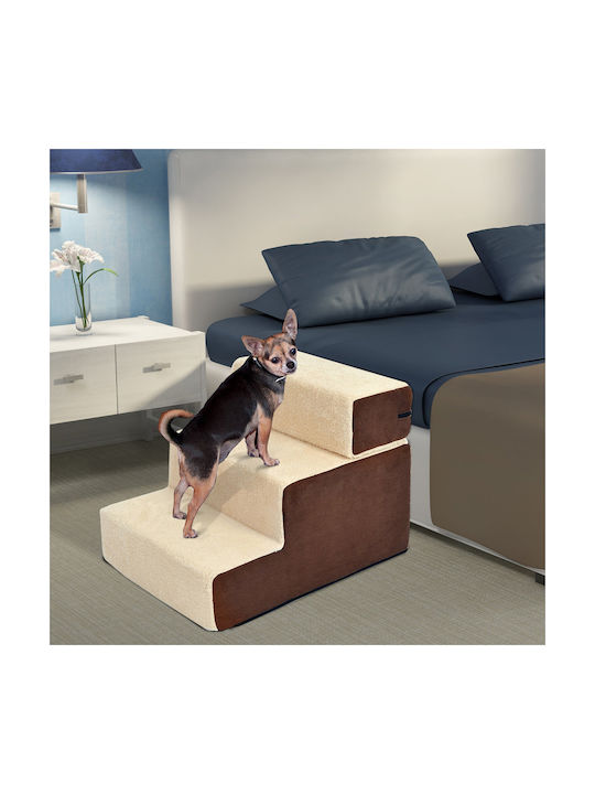 Pawhut Ladder Fabric Toy Dog 54εκ. Brown 1pcs