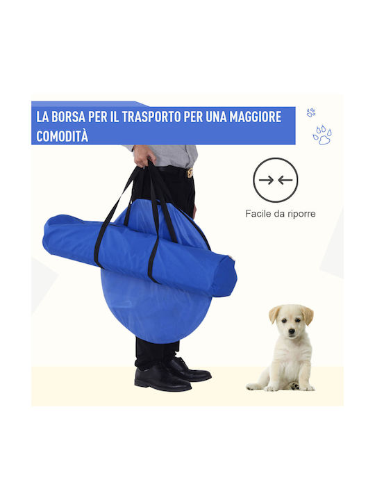 Pawhut Agility Set Εκπαιδευτικό Παιχνίδι Σκύλου Μπλε