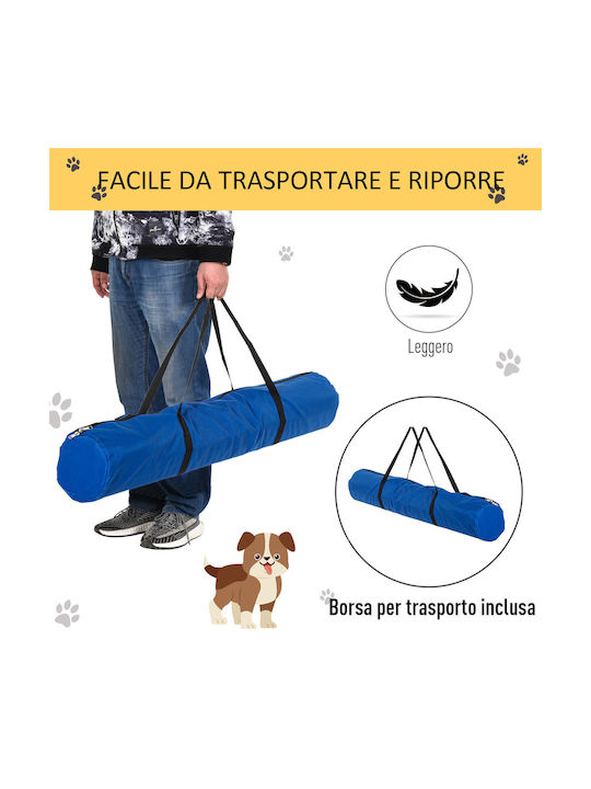 Pawhut Agility Set Εκπαιδευτικό Παιχνίδι Σκύλου Λευκό 1τμχ
