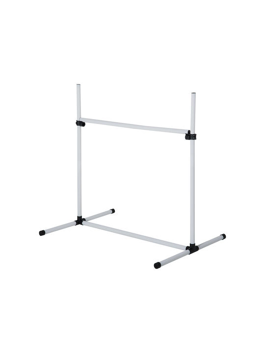 Pawhut Agility Set Εκπαιδευτικό Παιχνίδι Σκύλου Λευκό 1τμχ