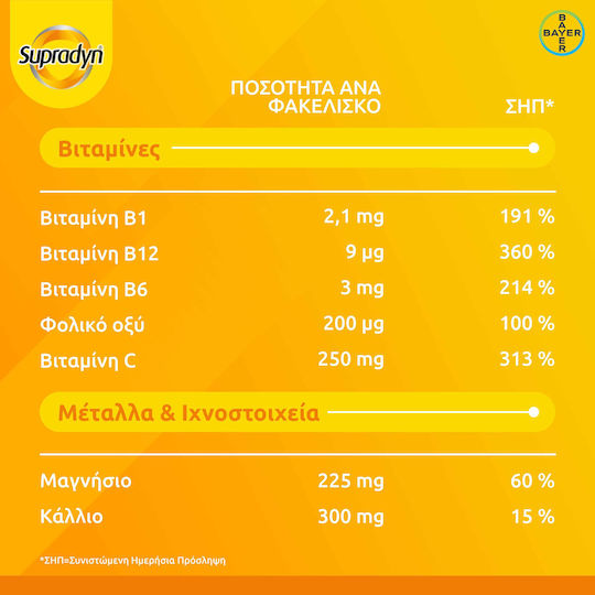 Supradyn Active Orange 24 Sachets