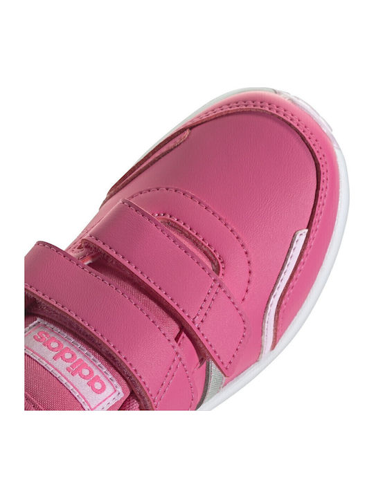Vs Switch 3 CF C Waterproof Kids Sports Shoes Running with Hoop & Loop Closure Pink