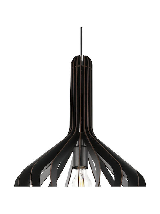 Eglo Velasco Pendant Light Single-Light for Socket E27 Black