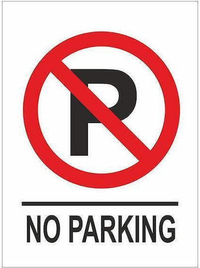 Next Sign "Prohibition of Parking " 15x20cm 6pcs