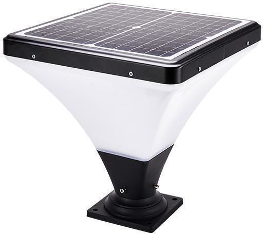 Invictus Solarleuchte Boden Column 25W Warmes Weiß mit Fotokontakt 38.5cmx38.5cmx35cmcm
