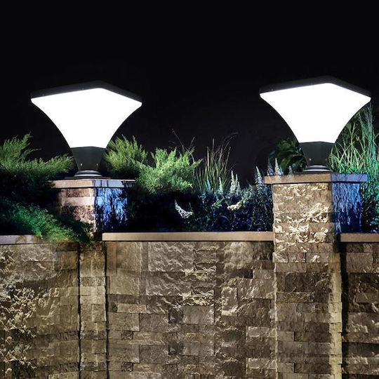 Invictus Solarleuchte Boden Column 25W Warmes Weiß mit Fotokontakt 38.5cmx38.5cmx35cmcm