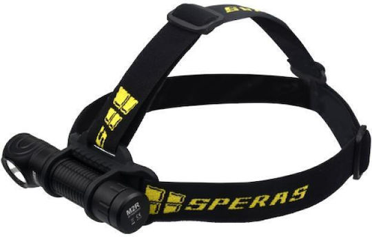 Speras Rechargeable Flashlight LED IP68 with Maximum Brightness 1320lm SP-M2R