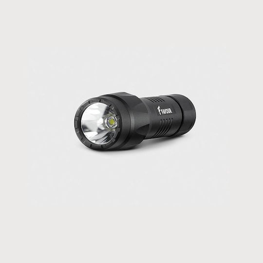 Favour Rechargeable Flashlight LED IPX7 with Maximum Brightness 1030lm Foco Black