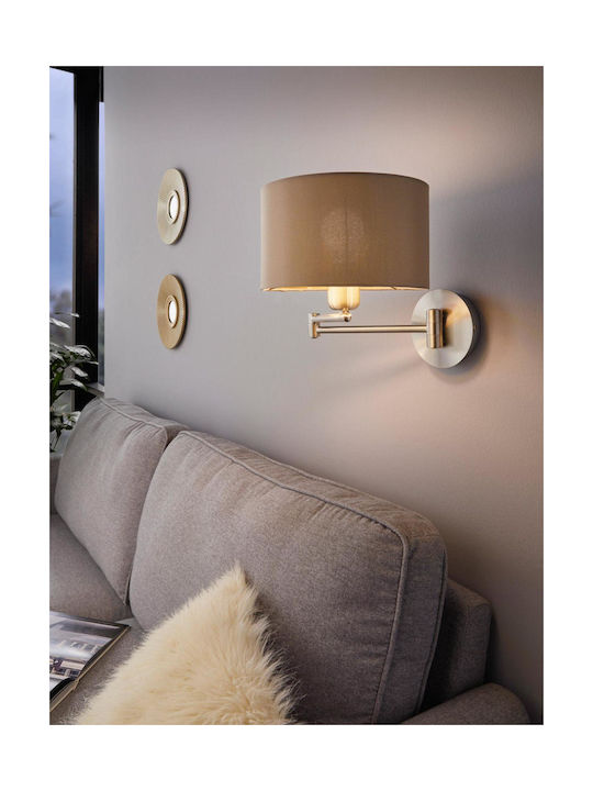 Eglo Maserlo Lamp Wall Silver 23x26x26cm Eglo Maserlo Lamp Wall Silver 23x26x26cm
