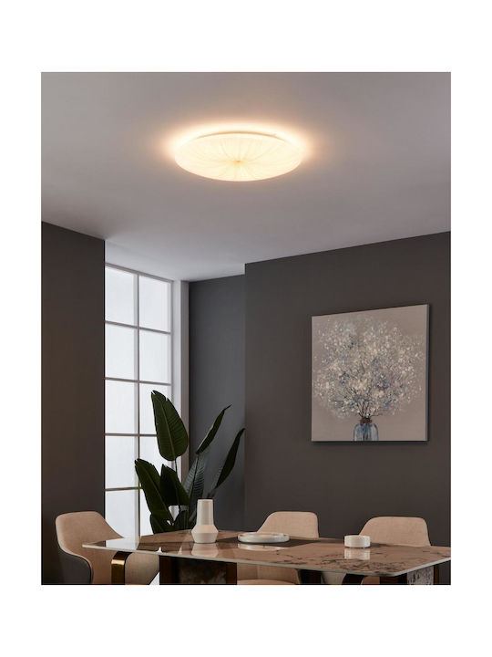 Eglo Nieves Modern Metal Ceiling Light with Integrated LED 51pcs White