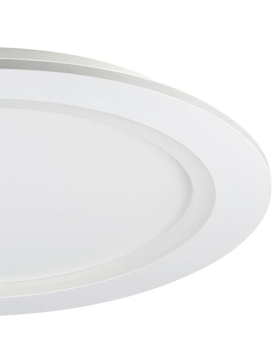 Eglo Padrogiano-Z Round Recessed LED Panel 35W with Warm to Cool White Light 59.5cm