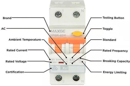 Autonics Phase 1-Pole Earth Leakage Relay 10A