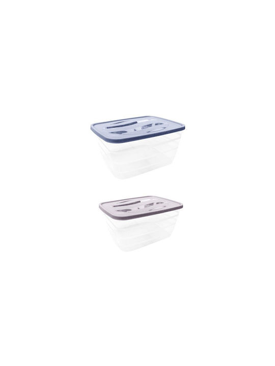 TnS Plastic Lunch Box Transparent 4000ml