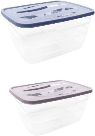 TnS Cutii de prânz Transparent 4lt