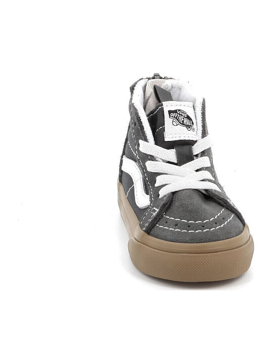 SK8-HI ZIP Încălțăminte sport Joasa pentru copii Argintii