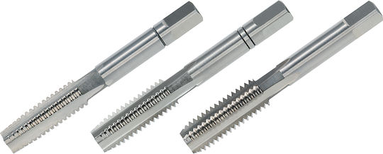 Krino 1000105X08 Hand Taps Steel 5x0.80mm 3pcs