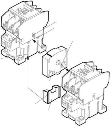 Power Relay with Latching 2pcs 03.017.0060