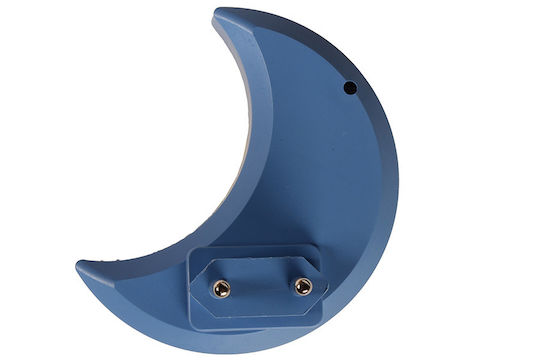 Keskor Led Kids Decorative Lamp Moon Blue Keskor Led Kids Decorative Lamp Moon Blue