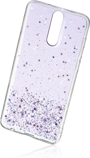 Naxius Glitter Back Cover Silicone Purple (Huawei Mate 10 Lite)