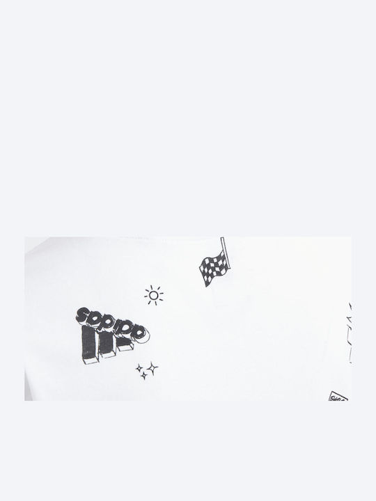 Детска тениска Бял Brand Love