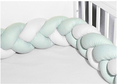 Baby Oliver Crib Bumpers Braided Inside Multicolour 20x200cm