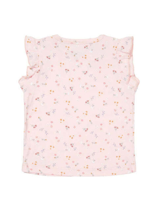 Little Dutch Kids Blouse Sleeveless Pink