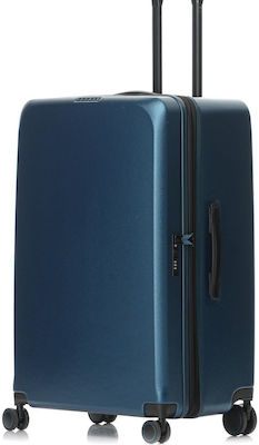 Verage Freeland Large Travel Suitcase Hard Light Blue with 4 Wheels Height 75cm