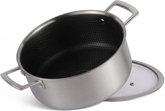 Edenberg Deep Stainless Steel Pot 3.5lt / 22cm