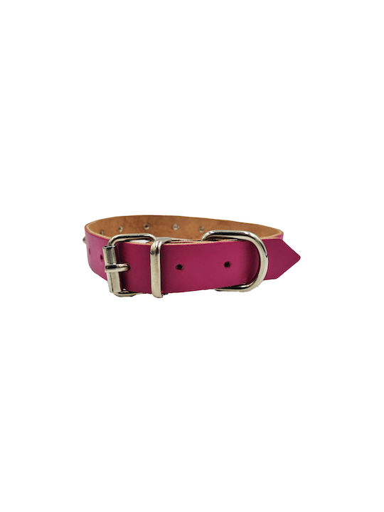 ByLeather Κολάρο Δερμάτινο σε Ροζ χρώμα Small 35cm ByLeather Κολάρο Δερμάτινο σε Ροζ χρώμα Small 35cm