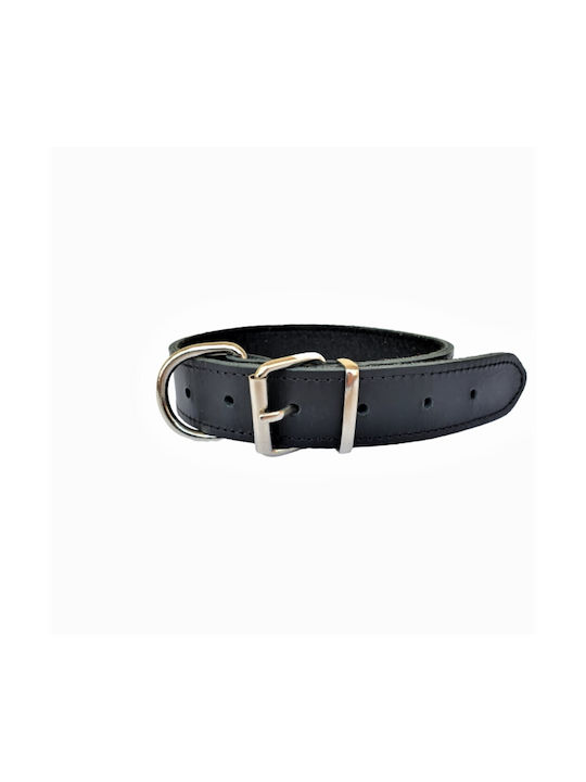 ByLeather Κολάρο Σκύλου Δερμάτινο σε Μαύρο χρώμα Small 55cm