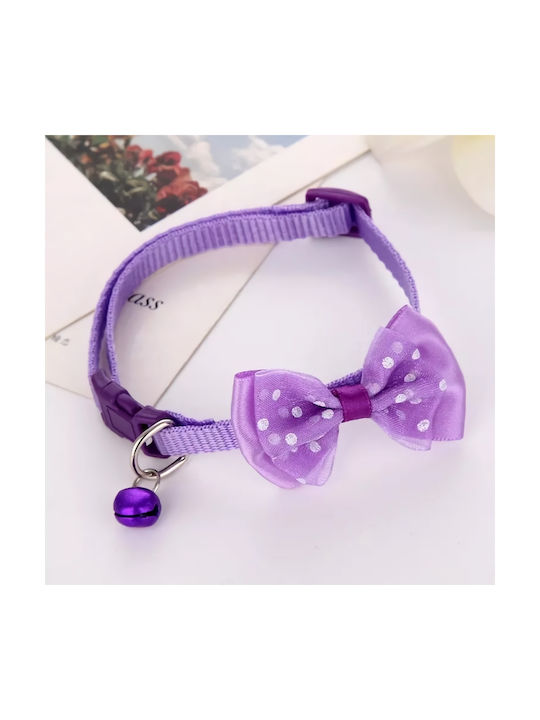 Hundehalsband aus Nylon in Rosa Farbe 10mm
